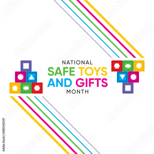 National Safe Toys and Gifts Month is observed annually in December to raise awareness about the importance of choosing safe and appropriate toys and gifts, especially during the holiday season.