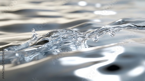 Wallpaper Mural A splash of water in the ocean Torontodigital.ca