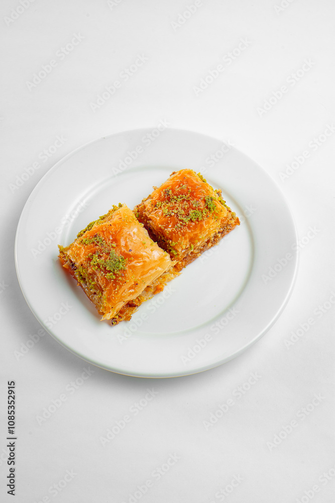 Delicious and fresh sweet pastries Delicious and fresh sweet pastries