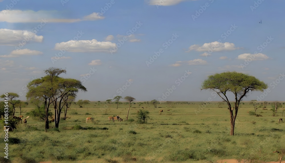 Open Savannahs of Manovo-Gounda St. Floris National Park Open Savannahs of Manovo-Gounda St. Floris National Park