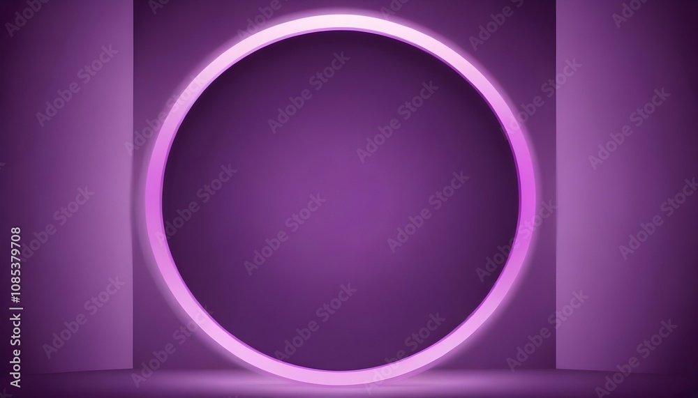 Realistic neon lights background Realistic neon lights background