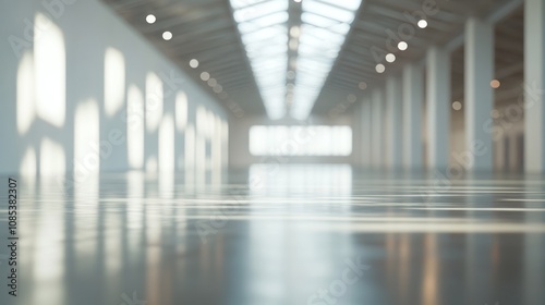 Wallpaper Mural Empty Hallway with Light Torontodigital.ca