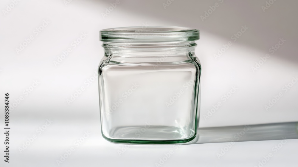 Square Glass Jar with Lid: A simple yet elegant square glass jar with a lid, perfect for storing various items, showcasing products, or adding a touch of minimalist design to your kitchen or bathroom. Square Glass Jar with Lid: A simple yet elegant square glass jar with a lid, perfect for storing various items, showcasing products, or adding a touch of minimalist design to your kitchen or bathroom.