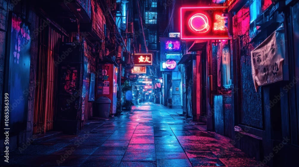 Neon City Alley Neon City Alley