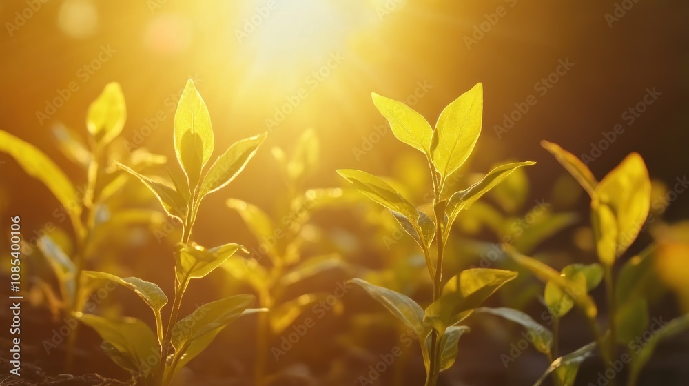 Sunrise Through the Leaves Sunrise Through the Leaves