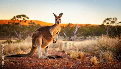 Kangaroo, Flinders Ranges National Park, South Australia.