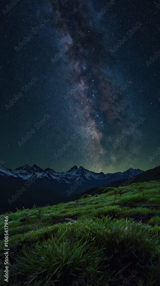 A Nighttime Path of Wildflowers and Wonder A Nighttime Path of Wildflowers and Wonder