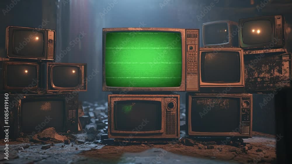 artistic 3d rendered motion graphics video animated old classic ...