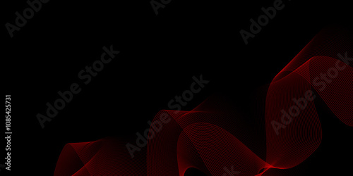 Abstract wavy lines Digital frequency track equalizer background. colorful web line and valleys is featured in an abstract background illustration. Energy technology concept modern backdrop. vector.