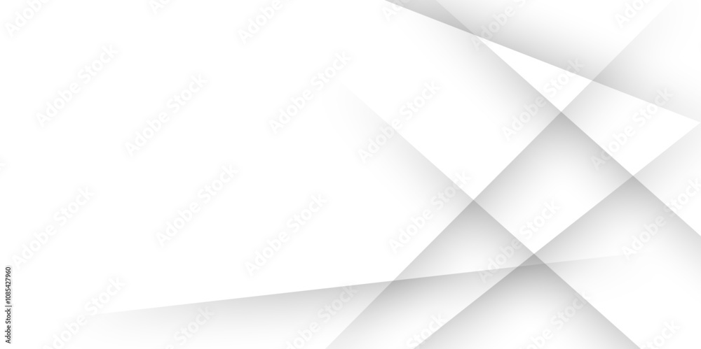 Fototapeta premium Abstract gray modern background with grey on light silver modern design. Geometric textured White light background abstract design. for banner, poster. Minimal Style. Can be used for business, wall.
