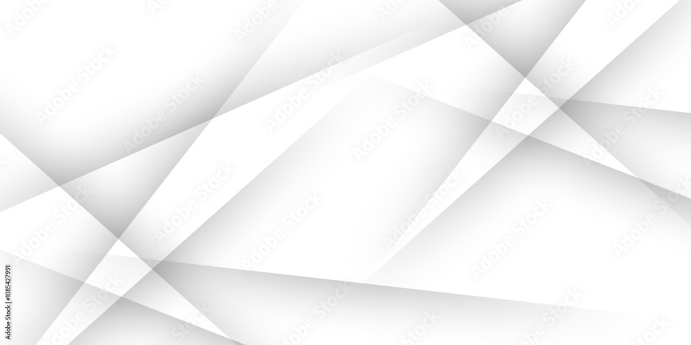 Fototapeta premium Abstract gray modern background with grey on light silver modern design. Geometric textured White light background abstract design. for banner, poster. Minimal Style. Can be used for business, wall.