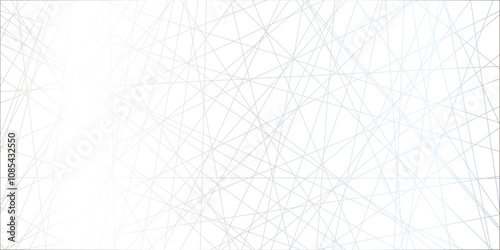Abstract luxury silber  geometric random chaotic lines with many squares and triangles shape background. geometric random chaotic seamless line design with transparent background, vector illustration.