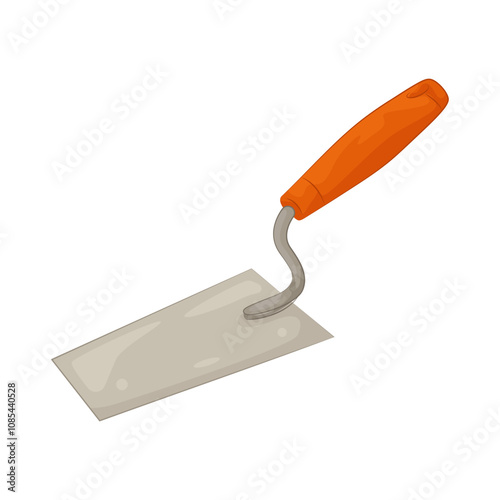 Illustration of plastering trowel 
