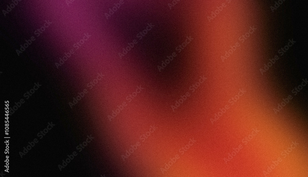 Abstract vhs colors grainy gradient background. Dark black red orange purple color noisy gradient, vibrant color flow, glowing backdrop, noise texture background Abstract vhs colors grainy gradient background. Dark black red orange purple color noisy gradient, vibrant color flow, glowing backdrop, noise texture background