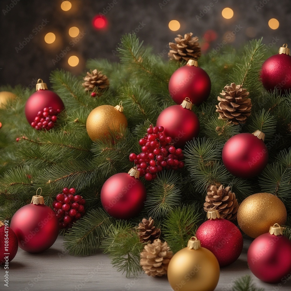 Bunte Weihnachten. Generative AI Technologie Bunte Weihnachten. Generative AI Technologie
