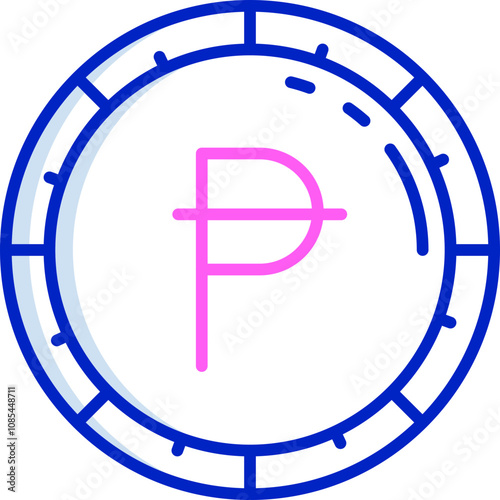 Peseta Coin