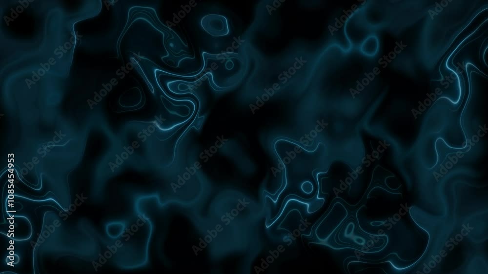 Abstract colorful trendy liquid wave background animation.