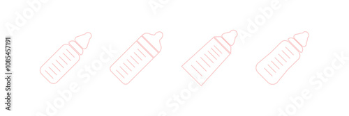 Feeder duo line icon