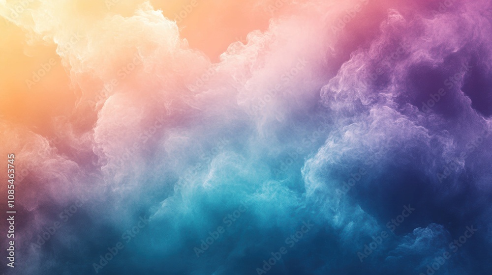 Fiery sky transition from golden orange to midnight purple in a dramatic scene with copy space Fiery sky transition from golden orange to midnight purple in a dramatic scene with copy space