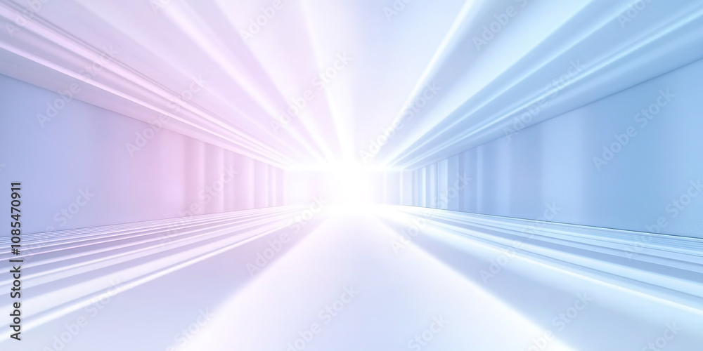 Extremely simple style neon lights with bright indoor artificial space background effect Extremely simple style neon lights with bright indoor artificial space background effect