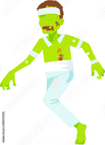 Zombie Horror Fright Apocalypse Graveyard