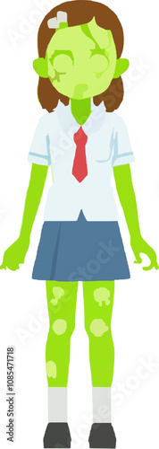 Zombie Horror Creature Isolation Fear