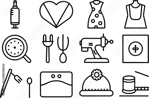 set of sewing accessories