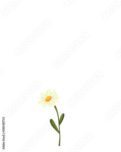 Wallpaper Mural daisy flower Torontodigital.ca