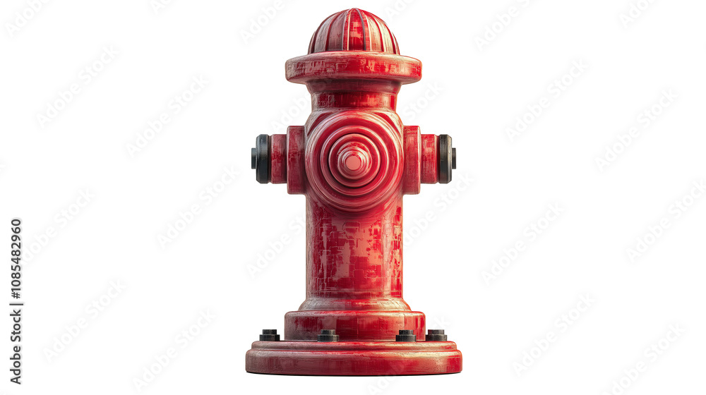 Red Fire Hydrant Icon Red Fire Hydrant Icon