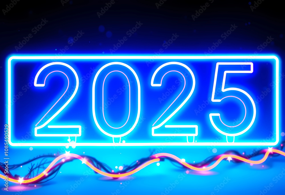 Happy New Year 2025 - Vibrant Festive Background for Holiday Celebrations Happy New Year 2025 - Vibrant Festive Background for Holiday Celebrations