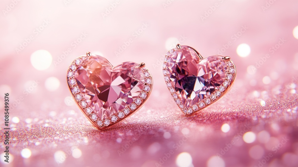 Heart Shaped Diamond Earrings Heart Shaped Diamond Earrings