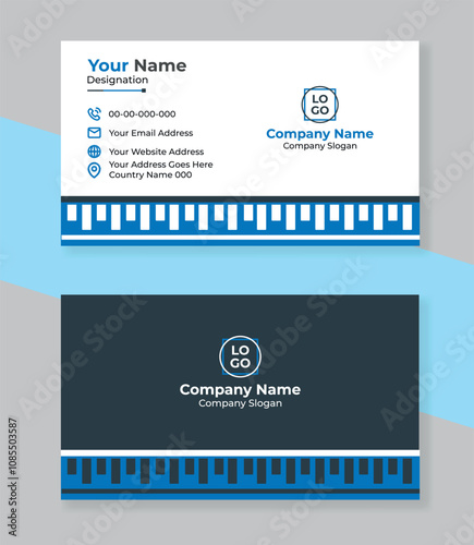 Creative and Modern Professional Business Card Template