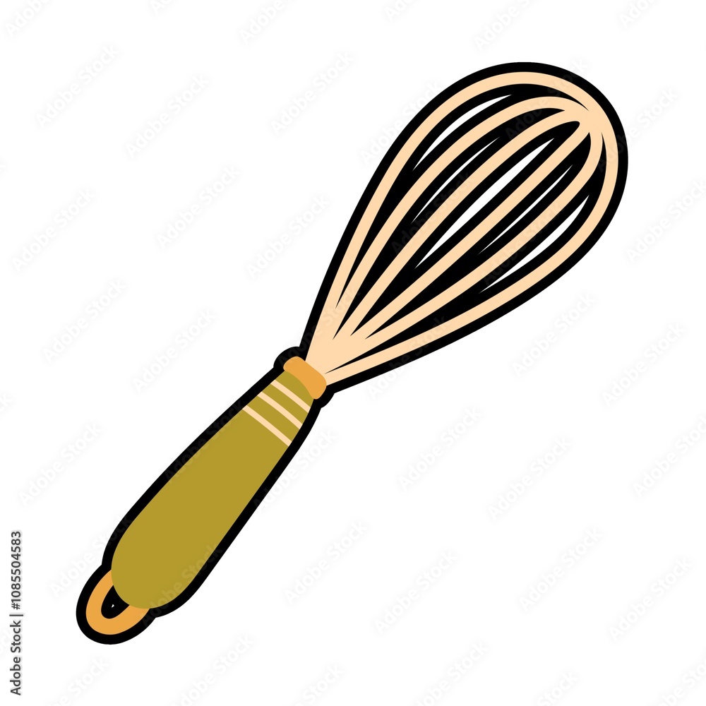 Obraz premium whisk illustration - whisk icon