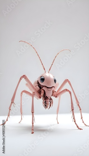 Titan Robotic insect in studio with copy space photo