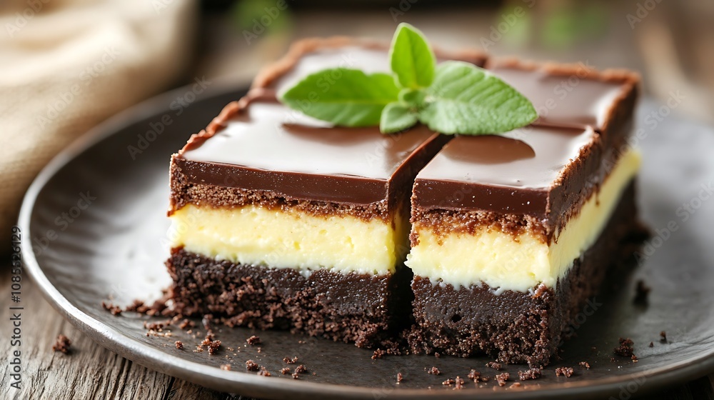 Canada Nanaimo Bars Layered bars with a crumbly base, Canada Nanaimo Bars Layered bars with a crumbly base,