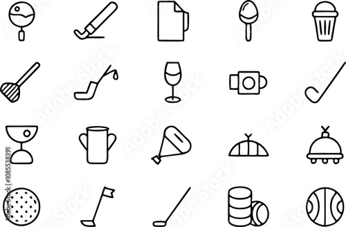 set of kitchen tools