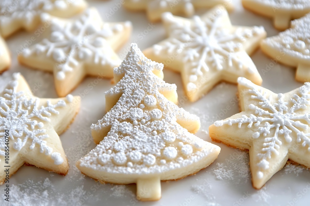 Christmas gingerbread cookies background. Christmas gingerbread cookies background.