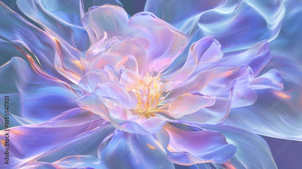 Bloom of Charisma: Vibrant Floral Artwork Symbolizing Radiant Personality in Abstract Landscape Bloom of Charisma: Vibrant Floral Artwork Symbolizing Radiant Personality in Abstract Landscape