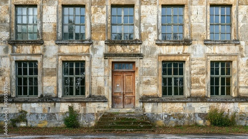 Wallpaper Mural Old Greek Revival School Building Exterior Torontodigital.ca