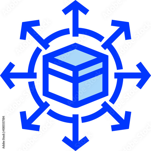 Distribution Center Icon