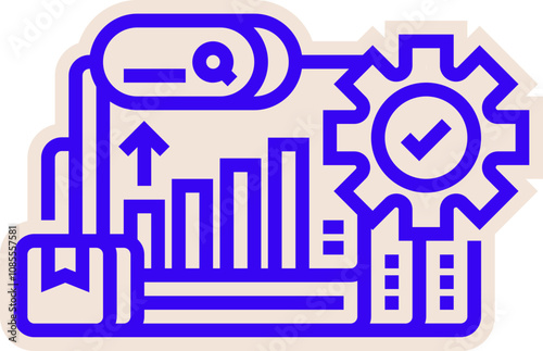 Supply Chain Analytics Icon