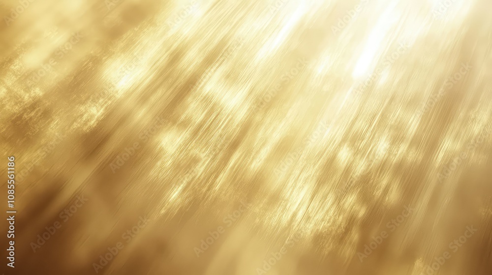 Gentle Golden Light Rays in a Warm Background Gentle Golden Light Rays in a Warm Background