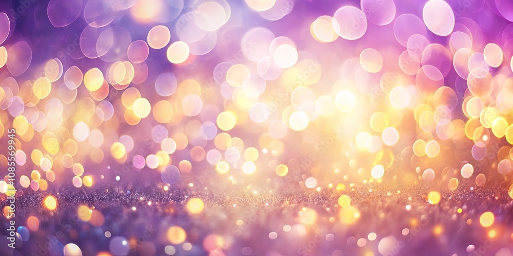 Abstract Background with Shimmering Lights and Sparkling Texture