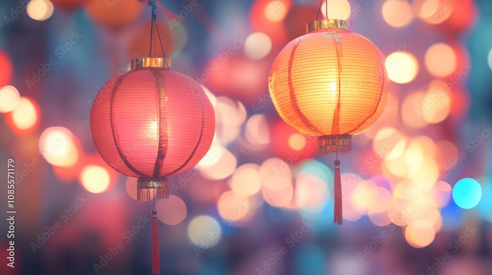 Chinese New Year street fair.