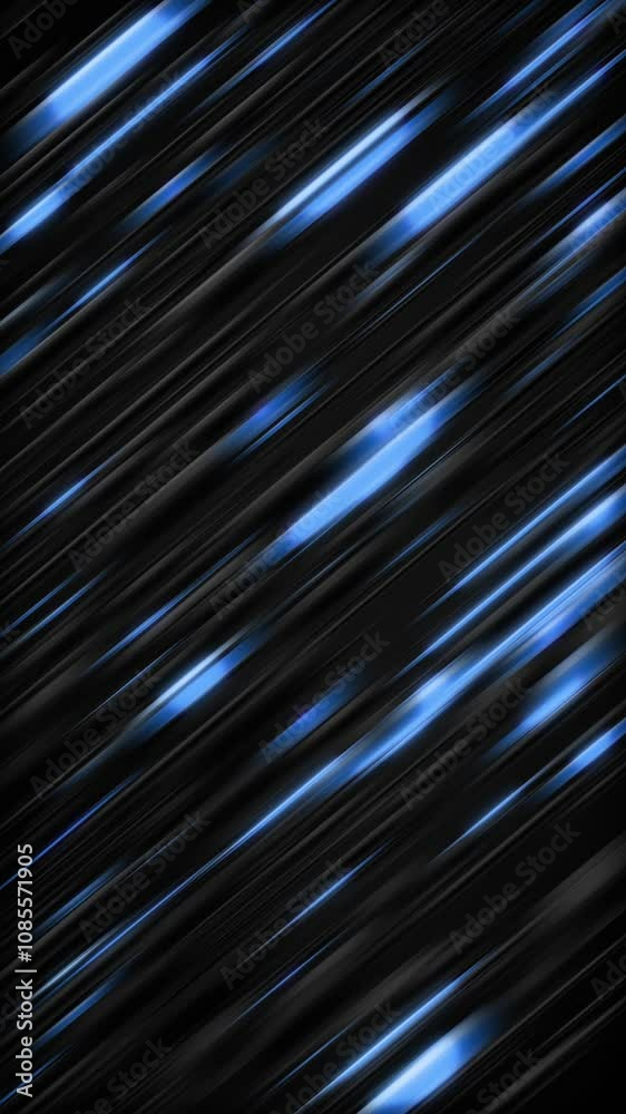 Looping sequence featuring elegant shimmering and pulsating lines with glowing highlights. Looping sequence featuring elegant shimmering and pulsating lines with glowing highlights.