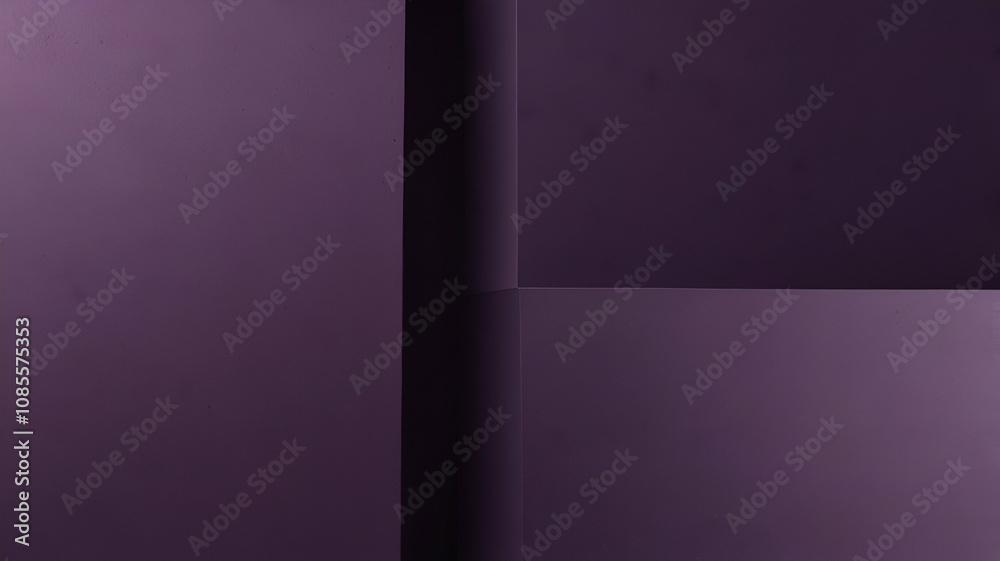 A sharp diagonal cut dividing a purple rectangle into two equal parts. Background\Wallpaper A sharp diagonal cut dividing a purple rectangle into two equal parts. Background\Wallpaper