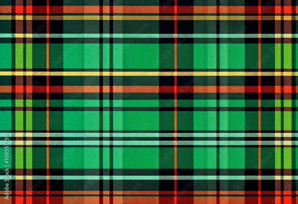 Obraz premium plaid fabric