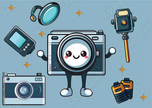 Camera and types of equipment