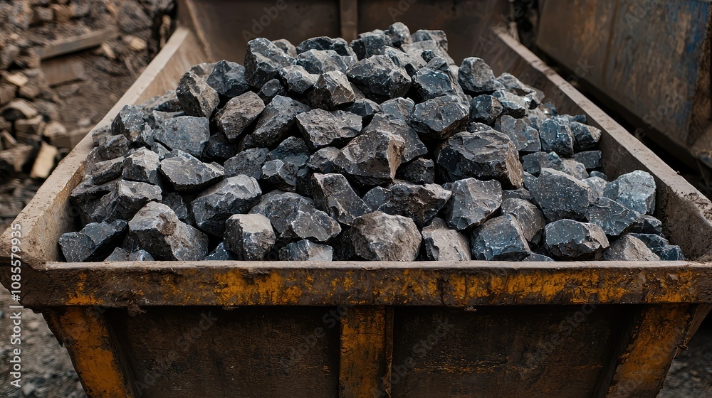 Truck Loaded with Raw Diamond Bearing Rocks Truck Loaded with Raw Diamond Bearing Rocks