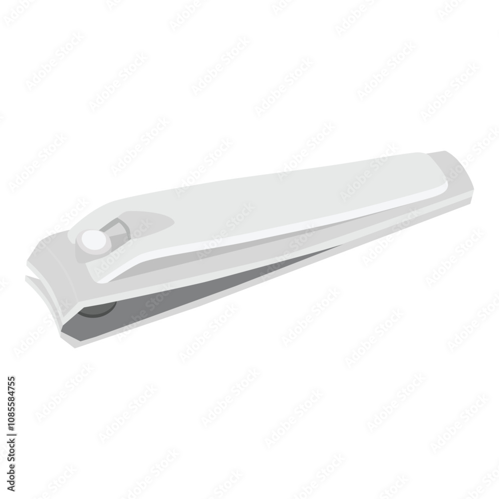 Nail clippers isolated on white background Nail clippers isolated on white background